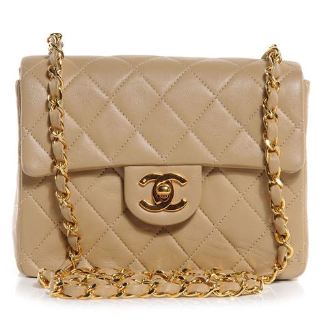 chanel mini tan|chanel mini pouch.